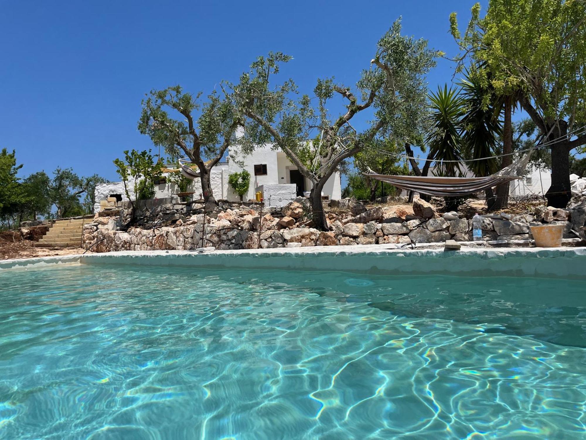 Casa Giuliveto - Charmantes Ferienhaus Mit Privatpool In Olivenhain أوستوني المظهر الخارجي الصورة